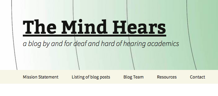 Sudden Remote Teaching – Deaf/HoH – for The Mind Hears.com
